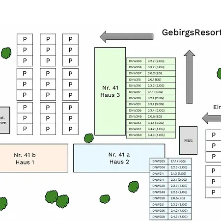 דירה Gebirgsresort